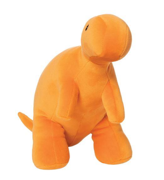 Manhattan Toy Velveteen Dino T-Rex - Growly (Orange)