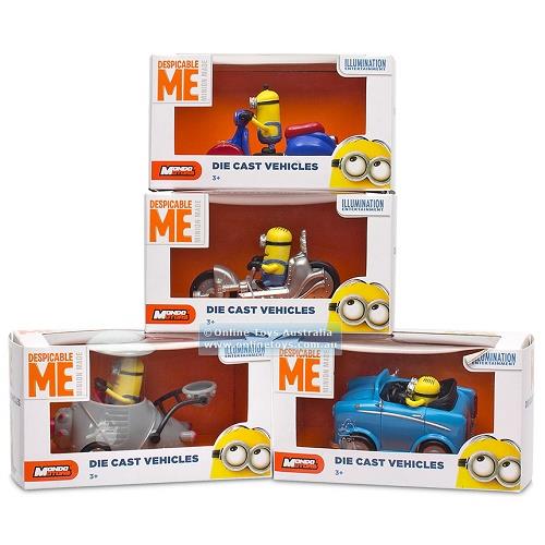Minions Diecast Vehicles (Scooter)