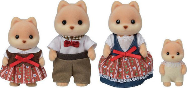 Calico Critters Caramel Dog Familly - Jouets LOL Toys