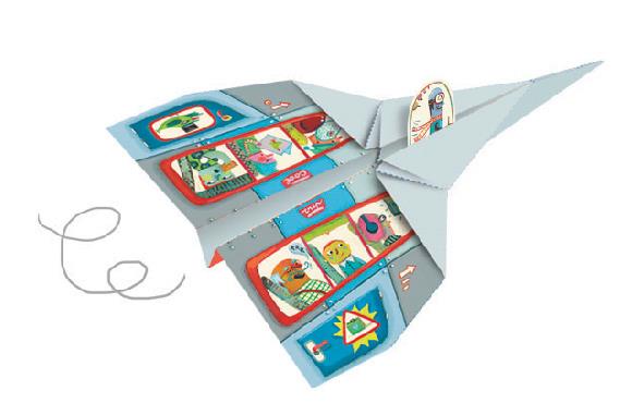 Djeco Origami Plane - Jouets LOL Toys