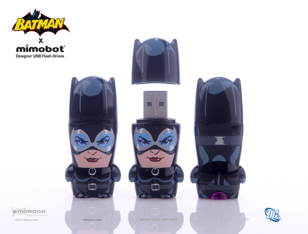 Mimobot USB DC Batman Catwoman 4GB - Jouets LOL Toys