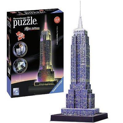 Ravensburger 3D Puzzle Empire State Building Night Edition (216pcs)