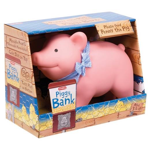 Schylling Rubber Piggy Bank - Jouets LOL Toys
