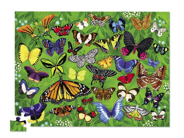 Crocodile Creek Butterflies Puzzle 100Pcs - Jouets LOL Toys