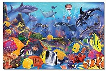 Underwater Floor Puzzle 48 Pcs - Jouets LOL Toys