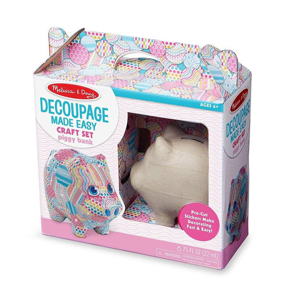 Decoupage Made Easy Craft Set Piggy Bank - Jouets LOL Toys