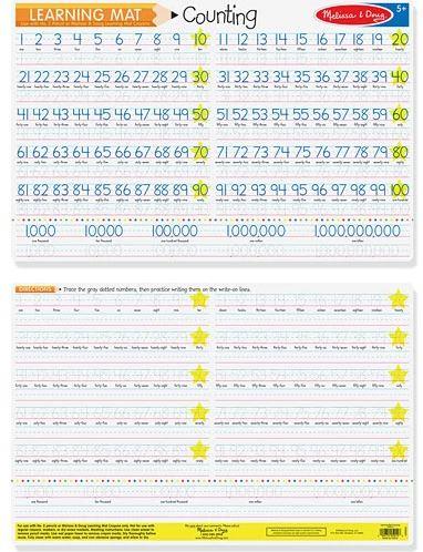 Melissa & Doug Write a Mat Counting to 100