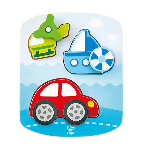 Hape Dynamic Vehicle Puzzle - Jouets LOL Toys