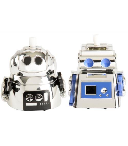 Aeromax Bump N Bots Wind Up (Silver and Blue)