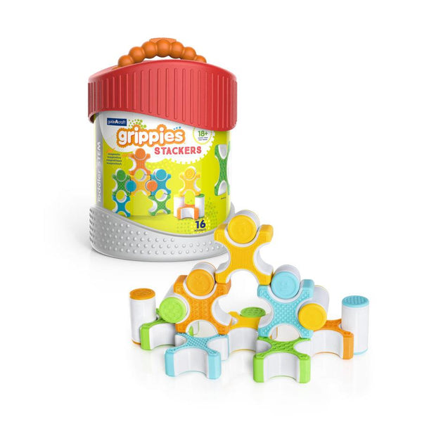 Guidecraft Grippies Stackers 16Pcs - Jouets LOL Toys