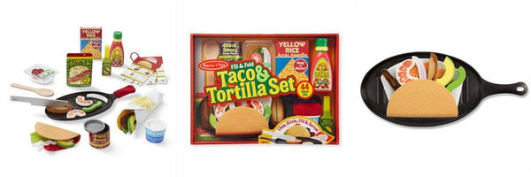 Melissa & Doug Fill and Fold Taco and Tortilla Set - Jouets LOL Toys