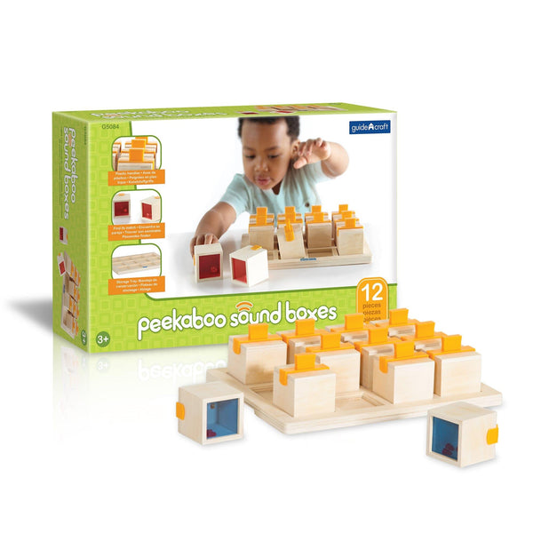 Guidecraft Peekaboo Sound Boxes - Jouets LOL Toys
