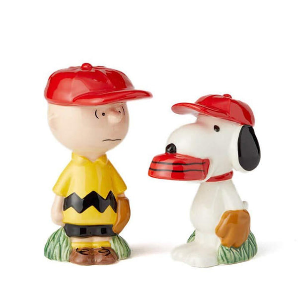 Enesco Peanuts Charlie Brown & Snoopy S&P Set - Jouets LOL Toys