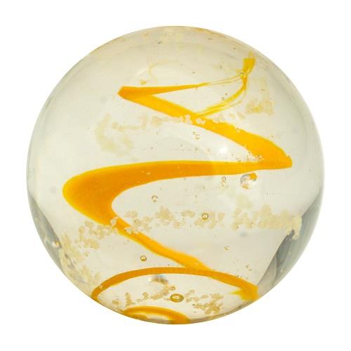 House of Marbles Handmade Moonstone (Yellow) 16mm