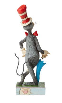 Dr. Seuss Cat in the Hat with Umbrella Figurine
