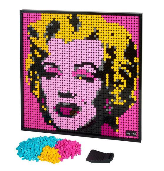 Lego Art Andy Warhol's Marilyn Monroe Dot Art - 31197