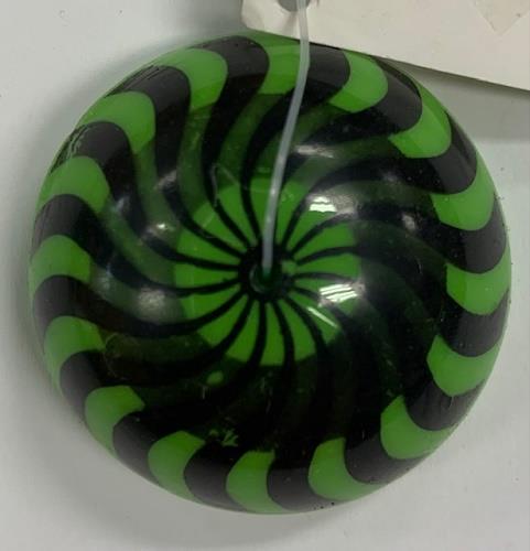 Geometric Dome Poppers (Green Swirl)