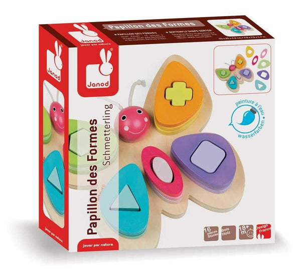 Janod Stacking Butterfly - Jouets LOL Toys