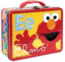 Sesame Street Elmo Tin Lunch Box - Jouets LOL Toys