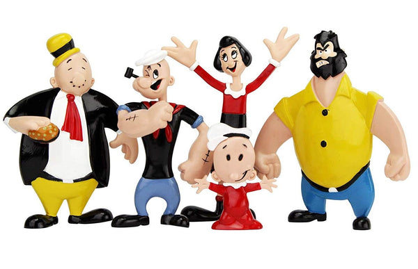 Popeye Bendable Figures Set - Jouets LOL Toys