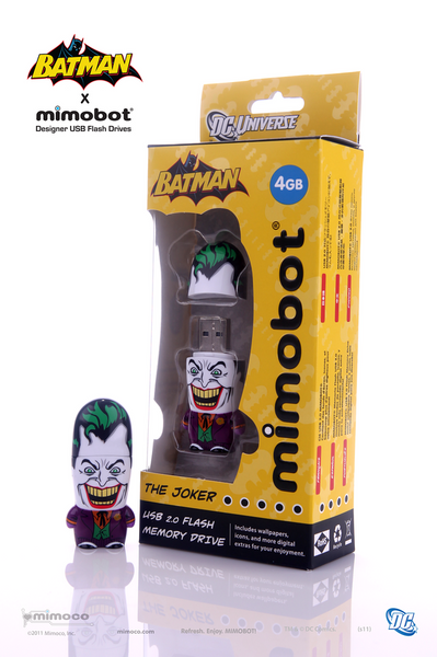 Mimobot USB DC Batman Joker 4GB - Jouets LOL Toys