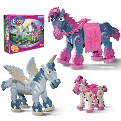 Bloco Puzzle Horses And Unicorn - Jouets LOL Toys
