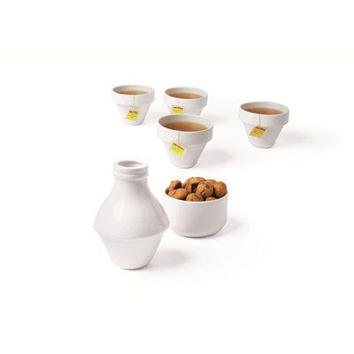 Milk Jug Porcelain Set With Cups