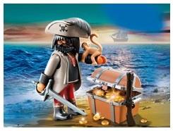 Playmobil Evil Pirate with Treasure Chest