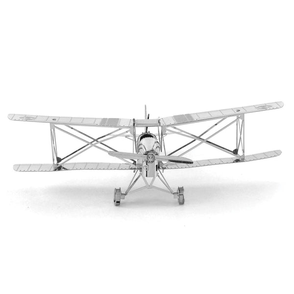 Metal Earth De Havilland Tiger Moth Plane Metal 3D Model