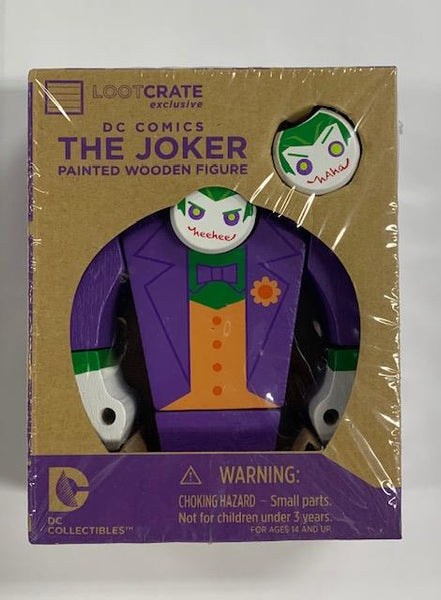 DC Joker Wooden Figure