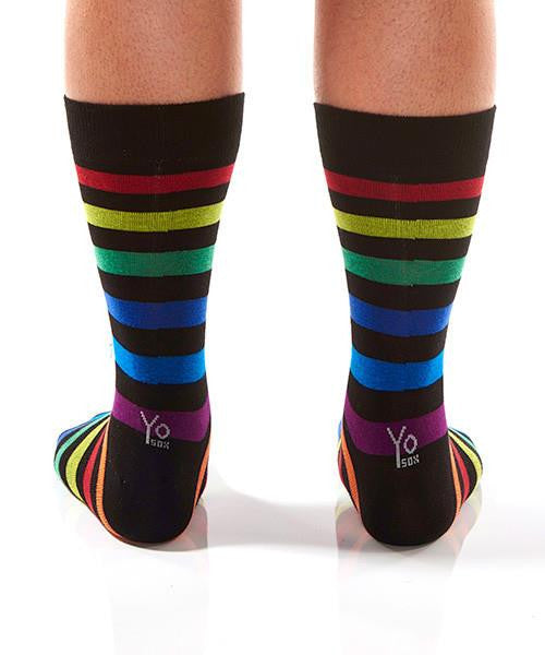 Yo Sox Men Socks Multicolored Stripes - Jouets LOL Toys