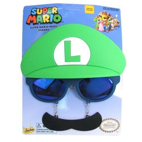 Super Mario Brothers Luigi Sunglasses Costume - Jouets LOL Toys