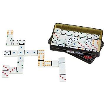 Double Six Color Dot Dominoes - Jouets LOL Toys