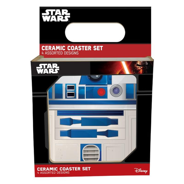 Star Wars 4 Pcs Ceramic Coaster Set - Jouets LOL Toys