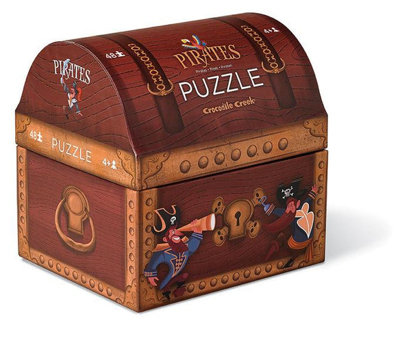 Crocodile Creek Pirate's Treasure Puzzle- Jouets LOL Toys