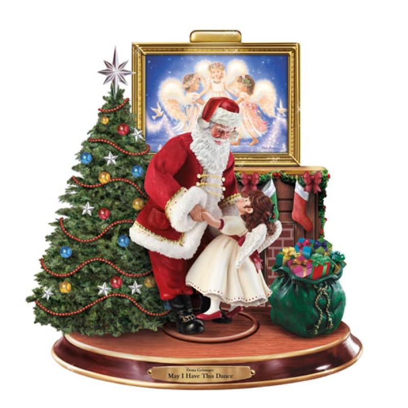 Bradford Exchange May I Have This Dance Santa Figure - Jouets LOL Toys