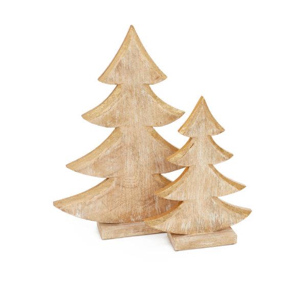 Christmas Wooden Tree Decoration (Small) - Jouets LOL Toys