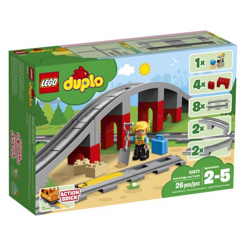 Lego Duplo Train Bridge And Tracks - 10872 - Jouets LOL Toys