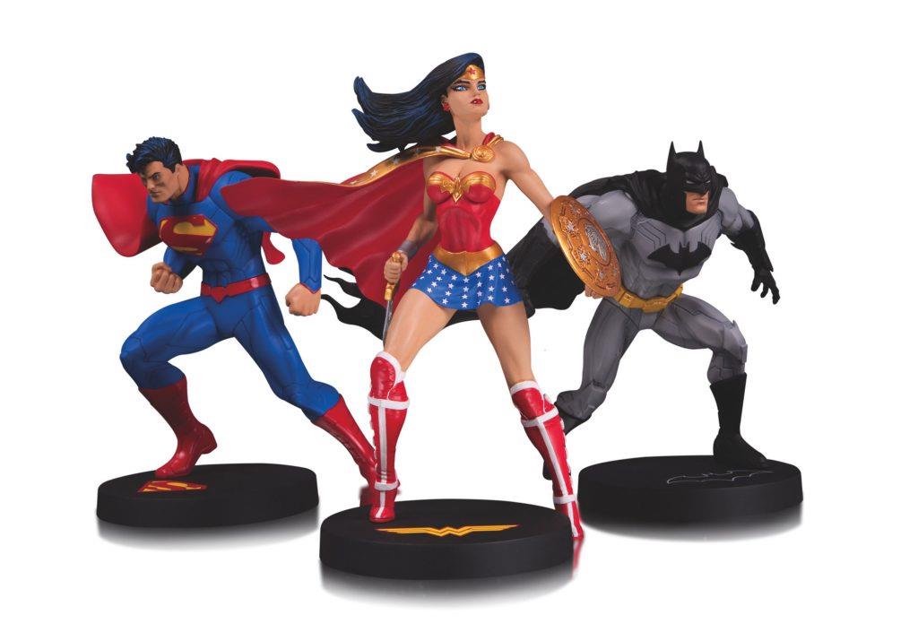 DC Comics Batman Superman Wonder Woman Figurine (Set of 3) (Montreal, In-Store or Pickup ONLY)