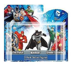 DC 3-Pack Figure Set (Flash, Batman, Green Lantern) - Jouets LOL Toys