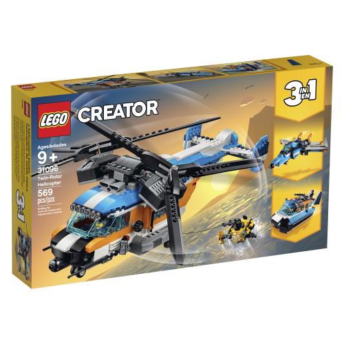 Lego Creator Twin-Rotor Helicopter - 31096