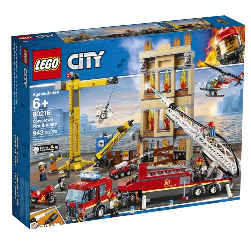 Lego City Downtown Fire Brigade - 60216 - Jouets LOL Toys