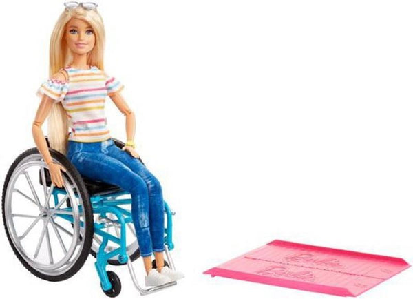 Fashionistas Barbie Doll #132 Wheelchair & Ramp - Jouets LOL Toys
