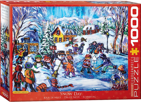 Puzzle Mertikas' Snow Day (1000pcs)