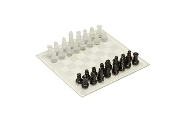 CHH Games Glass Chess 8"