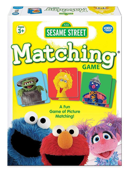 Sesame Street Matching Memory Game