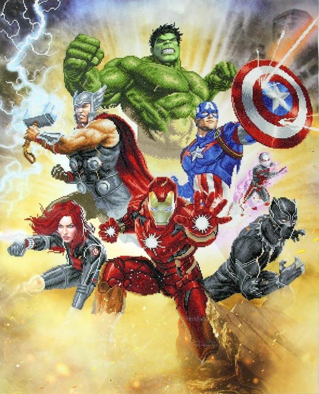 Disney Marvel Avengers Diamond Dotz Poster Avengers Assemble