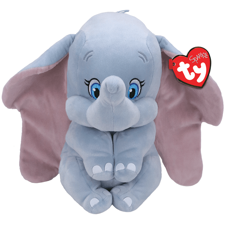 TY Disney Dumbo Sparkle - Dumbo (Med)