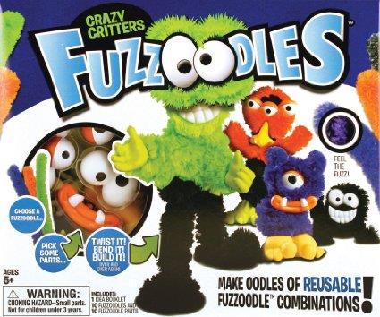 Fuzzoodles Crazy Crittres (Green)