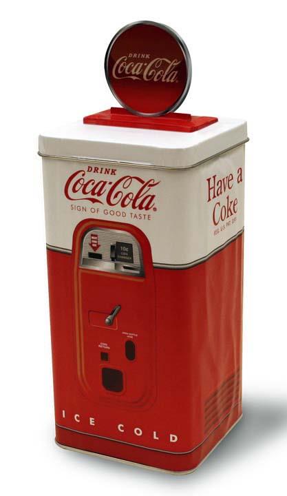 Coca-Cola Bank Vending Machine (Open Top)